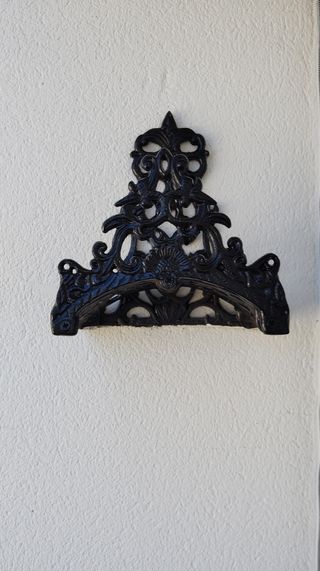Soporte Pared Manguera Forja