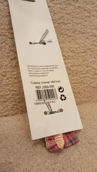 Coleira Gato - Nova c/ Laço