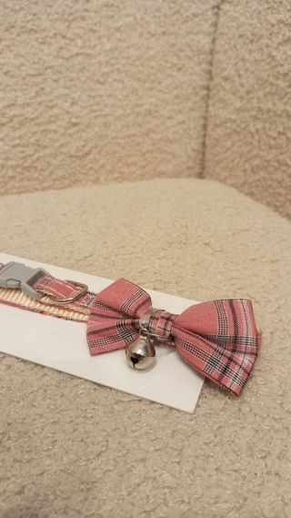 Coleira Gato - Nova c/ Laço