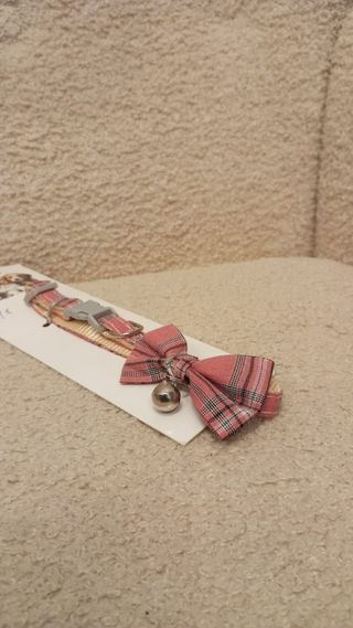 Coleira Gato - Nova c/ Laço