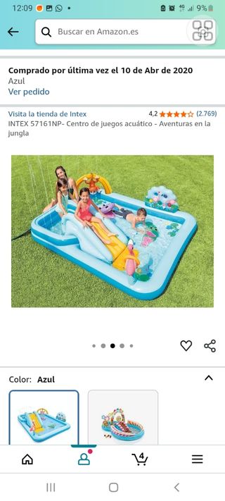 Vendo piscina hinchable 