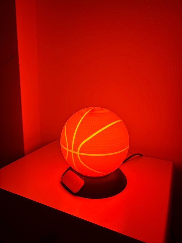 LAMPARA PERSONALIZADA BALONCESTO