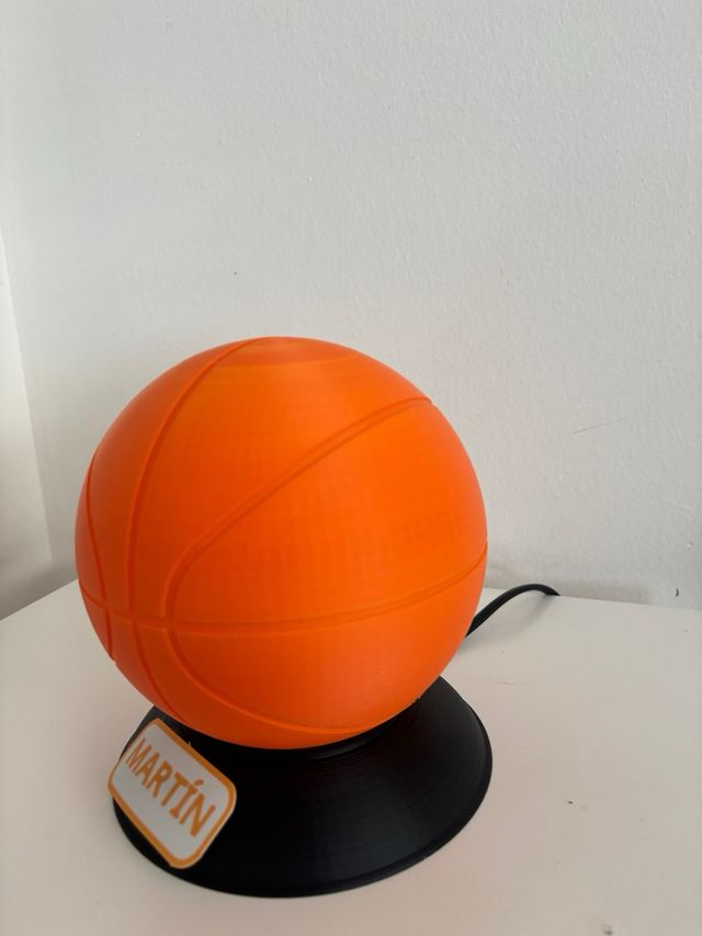 LAMPARA PERSONALIZADA BALONCESTO