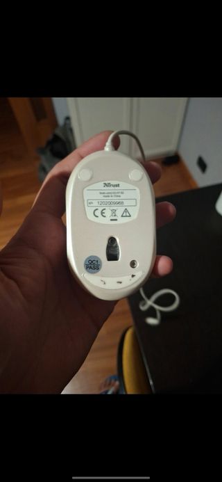 Mouse Trust - Beige/Argento