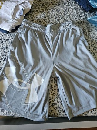 Bermudas Under Armour niño - Moradas, precio unida