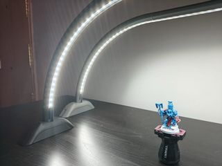 Lámparas Arco LED - Negro y Gris