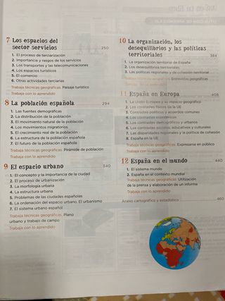 LIBRO DE GEOGRAFÍA BACHILLERATO 2 Y CUADERNILLO