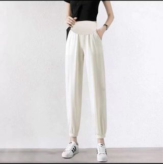 Pantalones plisados premamá 