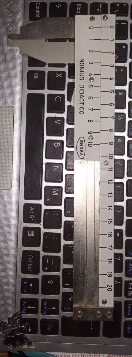 Pie de rey ENOSA Nonius Didáctico