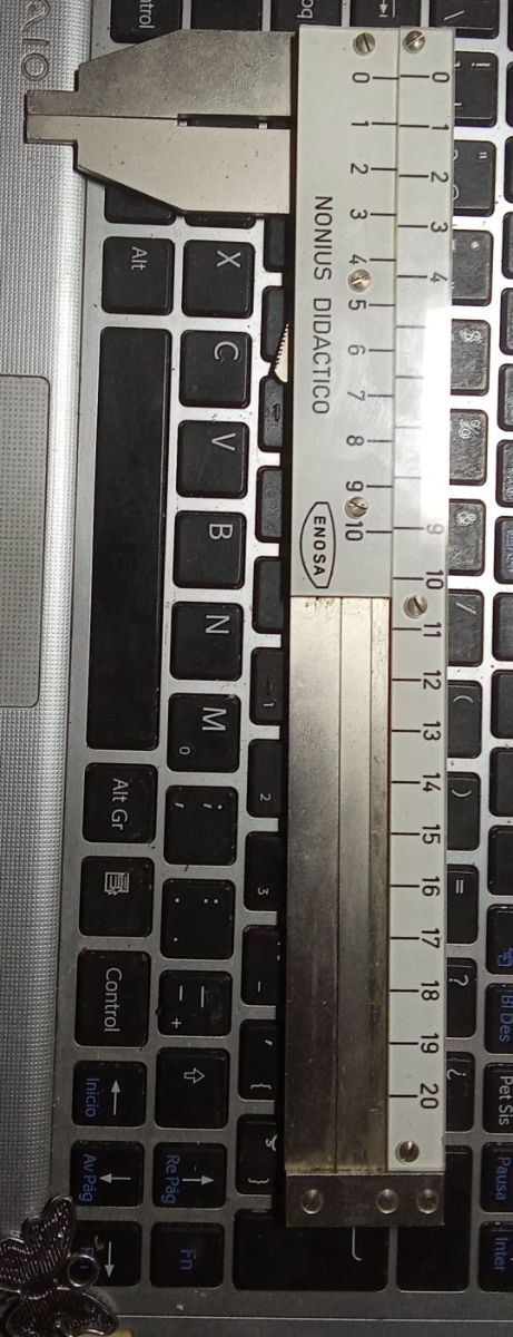 Pie de rey ENOSA Nonius Didáctico