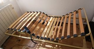 Somier articulado 90cm mando 220v