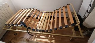 Somier articulado 90cm mando 220v