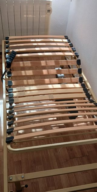 Somier articulado 90cm mando 220v