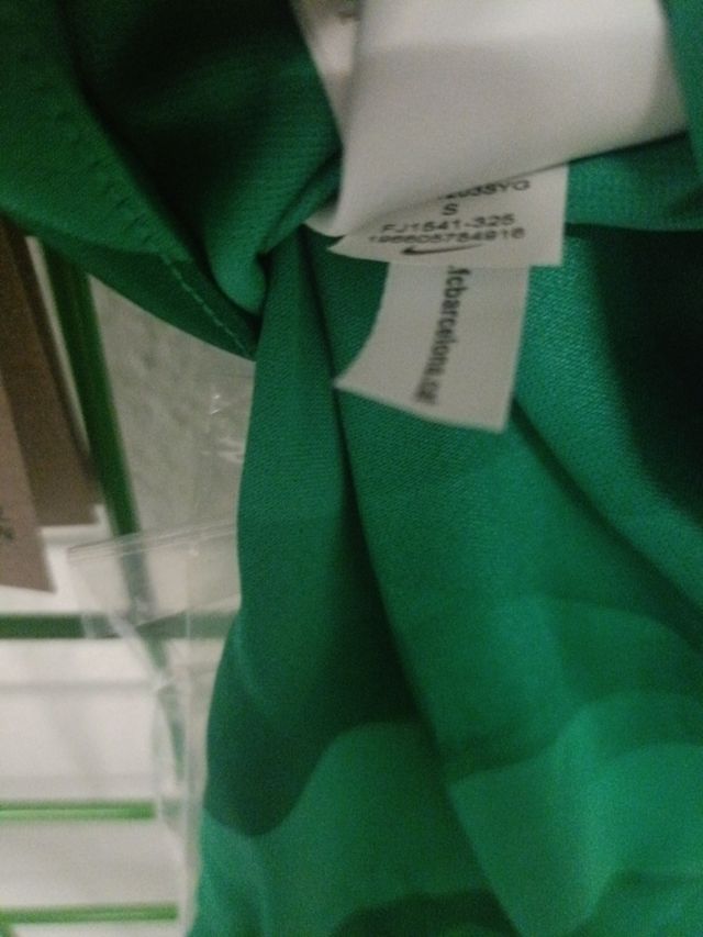 Equipación portero FC Barcelona niño Original