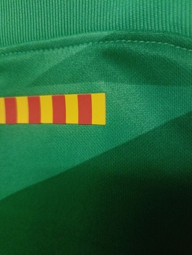 Equipación portero FC Barcelona niño Original