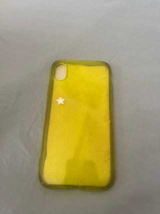 Funda iPhone XR neón