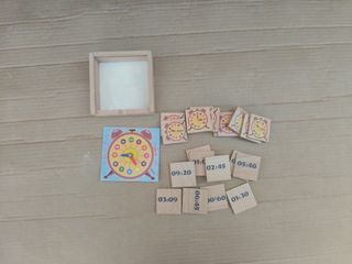 Juego de reloj didáctico - Aprender la hora