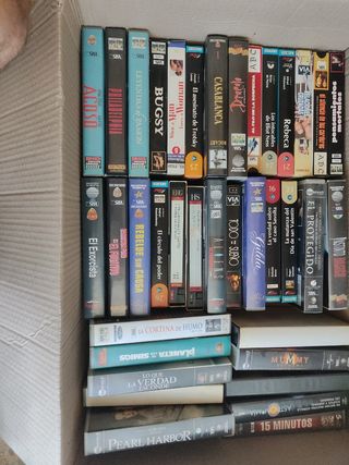 Lote VHS clásicos - 37 películas