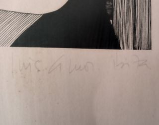 Cuadro "La Ventana" Luis Amor (firmado y certif.)
