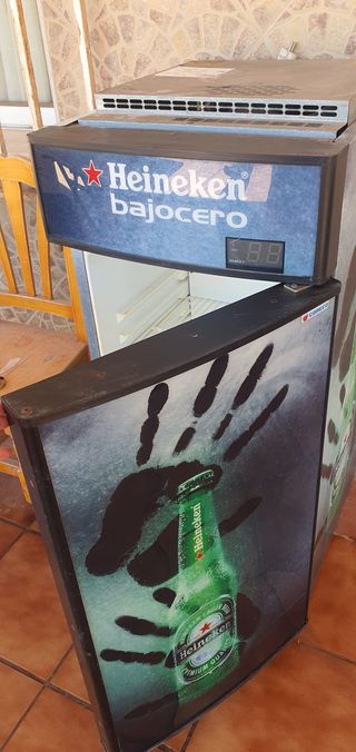 Nevera Heineken Bajo Cero