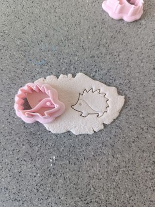 Cortador de arcilla polimérica con forma de erizo