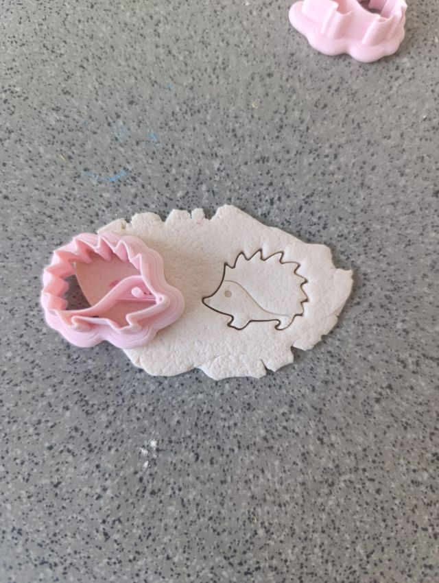 Cortador de arcilla polimérica con forma de erizo