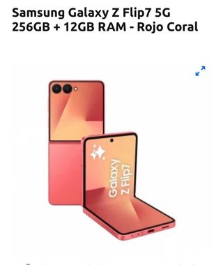 Samsung Galaxy Z Flip7 5G - Corallo