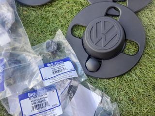 16 Tapones tuercas rueda VW Golf mk2