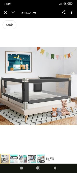 Barrera cama niño ZEHNHASE