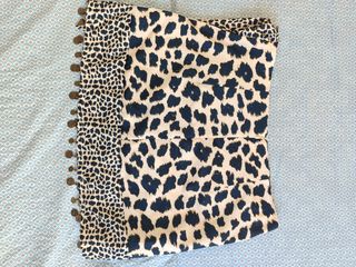 Falda animal print cruzada