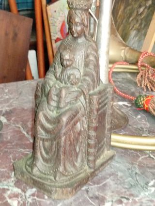Virgen con Niño, madera siglo XVIII