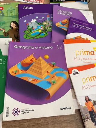Libros de 1º ESO en venta