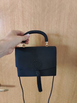 Bolso negro fiesta - pequeño