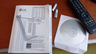 TV LG - Televisión negra