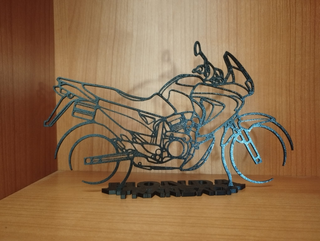Maqueta Honda XL 650 V TRANSALP - 20cm