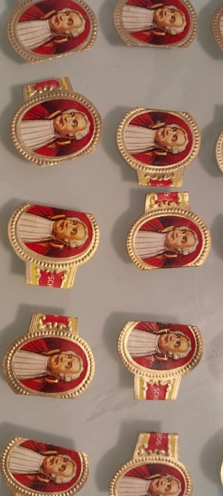 Vitolas cubanas antiguas - 90 uds