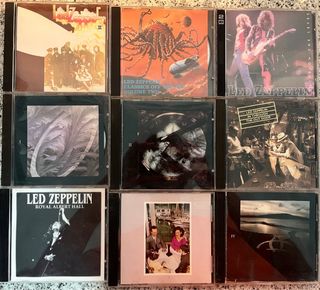 9 CDs Led Zeppelin - Rock Clásicos.