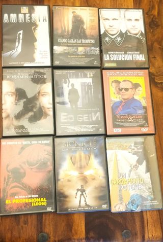  Películas DVD - Acción, Drama, Comedia variadas 