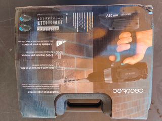 Taladro atornillador CECOTEC 21V