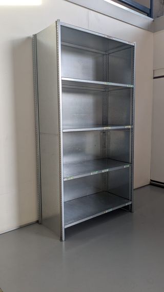 Estantería metálica sin tornillos