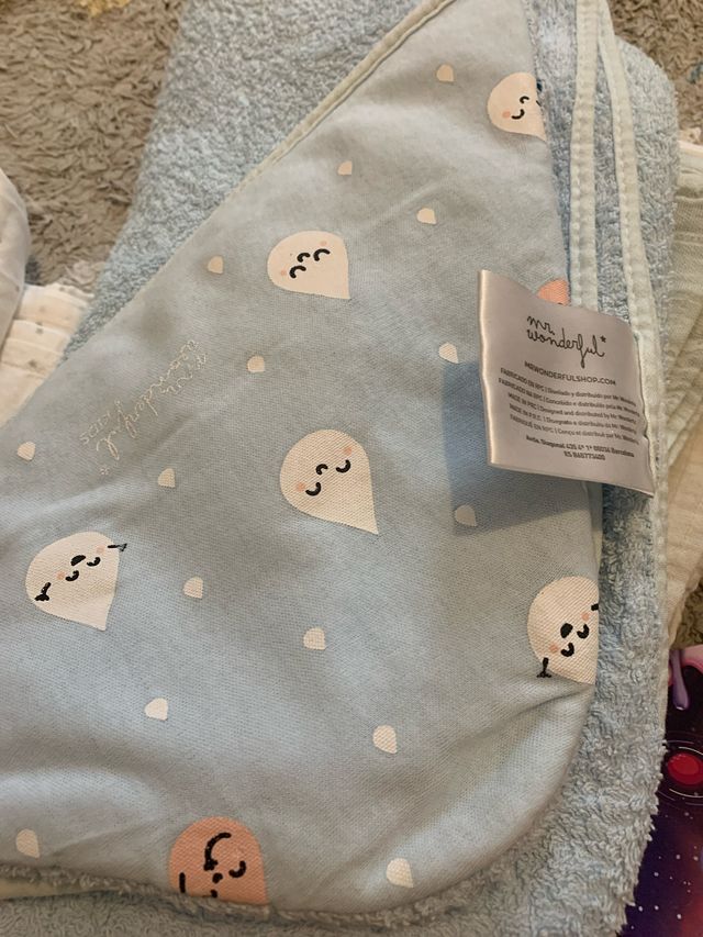 Capa baño bebé Mr. Wonderful