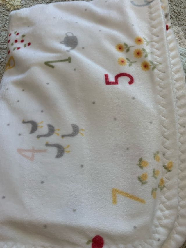 Manta bebé Zara Home números