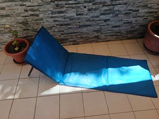 Tumbonas acolchadas Plegable Crivit Azul