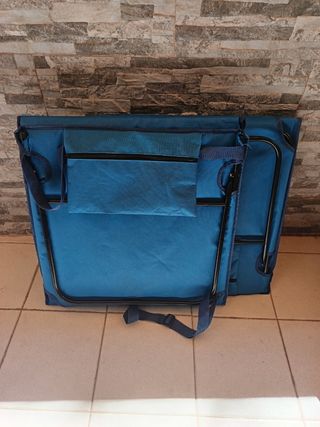 Tumbonas acolchadas Plegable Crivit Azul