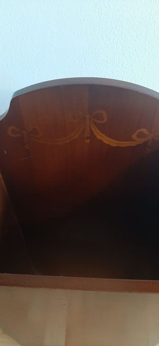 Paraguero madera vintage