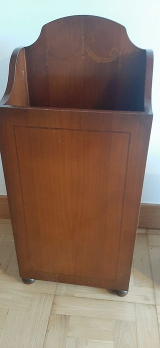 Paraguero madera vintage