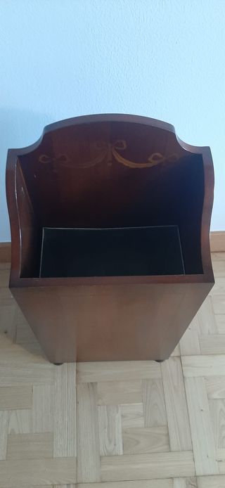 Paraguero madera vintage