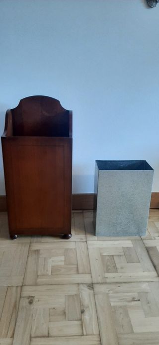 Paraguero madera vintage