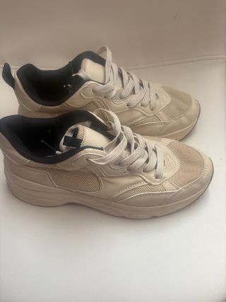 Zapatillas Stradivarius beige 38