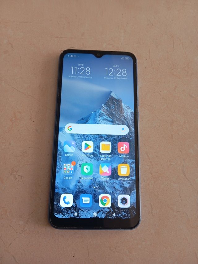 Redmi 10A Azul  128GB de almacenamiento